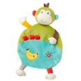 thumbnail image 4 of Toalla suave para bebé, juguete para recién nacido, donkey, rabbit, frog, monkey, elephant, confort, calmante, sonajeros de felpa, regalo, 2018, 4 of 4