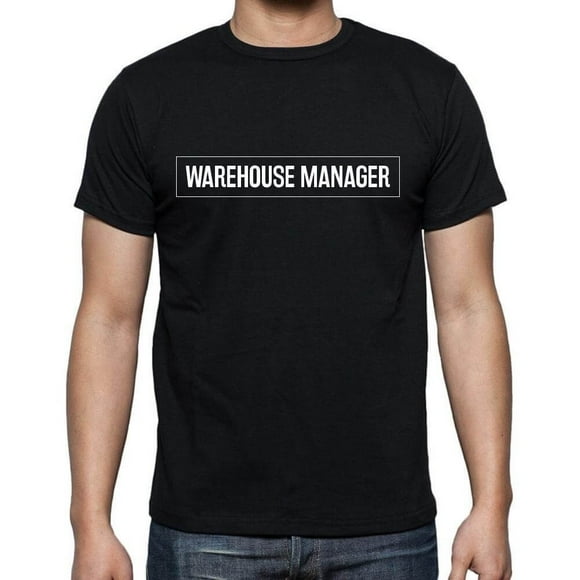 Men's Graphic T-Shirt Warehouse Manager Occupation Eco-Friendly Limited Edition Short Sleeve Tee-Shirt Vintage Birthday Gift Novelty
