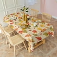 thumbnail image 3 of Fall Theme Tablecloth 60x102 Inch, Washable Polyester Rectangular Table Cover for Autumn Thanksgiving Party, Picnic, Indoor & Outdoor Dining Decor., 3 of 6