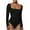Black-D, variant on Lovskoo Long Sleeve Bodysuit for Women Tummy Control Shapewear Jumpsuit Seamless Sculpting Thong Body Shaper Tops Black