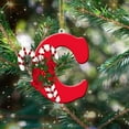 thumbnail image 4 of FYHALE 26 Letters Christmas Tree Decoration Pendant, Personalized DIY Christmas Hanging Ornaments Decoration for Xmas Tree Party Decor, 4 of 4
