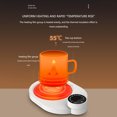 thumbnail image 3 of SMihono Kitchen Organizers and Storage Intelligent Constant Temperature Retro Knob Warm Cup Mat Automatic Heating Thermal Insulation Desktop Warm Cup Mat Kitchen Gadgets Must Have 2023, 3 of 3