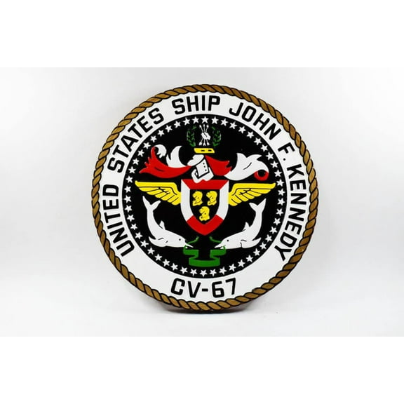 USS John F. Kennedy (CV-67) Plaque