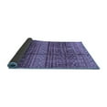 thumbnail image 2 of Ahgly Company Indoor Square Abstract Blue Modern Area Rugs, 4' Square, 2 of 4