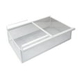 thumbnail image 2 of Organizador deslizante para gabinete, estante debajo del gabinete, canasta colgante para almacenamiento Blanco ensanchado, 2 of 9