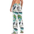 thumbnail image 6 of FREEAMG Sloth Cotton Pajama Pant for Men, Super Soft Lightweight Lounge Pajama Bottoms Drawstring Sleepwear Pant with 2 Pockets, 6 of 7