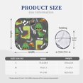 thumbnail image 3 of Gaeub Cartoon Dinosaurs.Cute Dinosaurs Foldable Auto Sun Blocker Visor, Sunshade for Car Front Window, Keeps Your Vehicle Cool - Small, 3 of 7