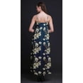 thumbnail image 5 of Bimba Floral Ladies Long Summer Sleeveless Tye Dye Print Casual Maxi Beach Dress-X-Large, 5 of 6