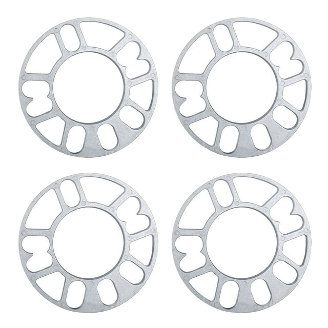 4pcs ET Track Universal Adapter 5mm 8mm 10mm Seals 4 5 Stud Wheel Spacers Plate