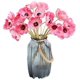 thumbnail image 1 of Paquete de 10 arbustos de flores florecientes de anémona artificial con follaje verde para decoración de hogar, restaurante, oficina y boda Fokelyi CZJJ-HQ93-1, 1 of 4