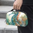 thumbnail image 2 of Hippocampus Oxford Cloth Waterproof Storage Pouch for Electronic Devices - 5.9x9.44x3.14 in - Ideal for Cord Organization, Cord Box, Travel Cord Case Small, 2 of 6