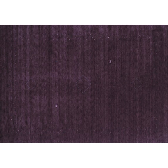 Ahgly Company Machine Washable Indoor Rectangle Abstract Blue Contemporary Area Rugs, 4' x 6'