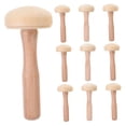 thumbnail image 5 of OUNONA  10 Pcs Woody Mushroom Felt Mushrooms Patching Threads Craft Kit, 5 of 8