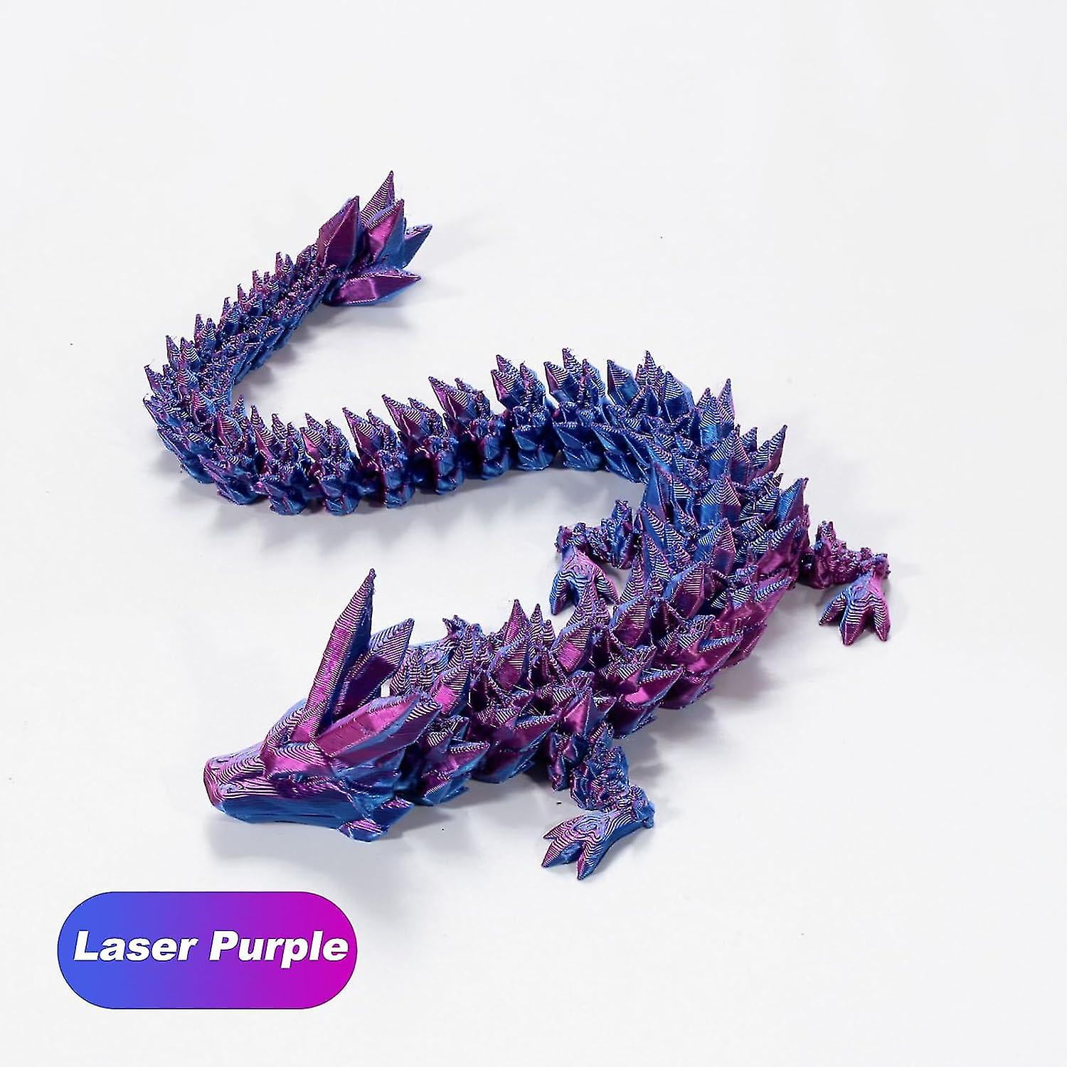 3d Printed Dragon In Egg, Full Articulated Dragon Crystal Dragon With Dragon Egg, Home Office Decor Executive Desk Toys, Adults Fidget Toys For Autism