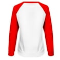 thumbnail image 4 of Dyegold Women Sweatshirt Teen Girls Comfy Color Block Hoodies Hoodies Women Womens Fall Tops Cotton Linen Oversized ​Halloween ​Oversize Sweatshirt Women ​Up to 65% Off, 4 of 7