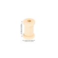 thumbnail image 2 of Wooden Sewing Spools Home Yarn Holder for Knitting Thread 200Pcs, 2 of 5