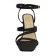 thumbnail image 1 of Zapatillas Dama La Caprichosa Tacón Cuadrado 8 cm Color Negro Talla 23 MX, 1 of 5