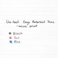 thumbnail image 6 of uni-ball onyx rollerball pen, micro point (0.5mm), black, 12 count, 6 of 6