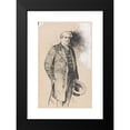 thumbnail image 2 of Joseph Pennell 16x24 Black Modern Framed Museum Art Print Titled - William Wilson Corcoran (C. 1880s), 2 of 5