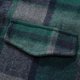 thumbnail image 5 of Blusa y camisa de manga larga con cuello vuelto para hombre, informal, de manga larga, con solapa, estampado a cuadros, botones, bolsillo falso, chaqueta, blusa de poliéster para hombre, 5 of 8