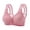 Pink, variant on Shapewear Tummy Control Women Women's Front Hook Wireless Bra Back Shaping Large Cup Weight Loss Helper Beige 36