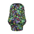 thumbnail image 2 of Haiem Watercolor Cactuses Baby Nursing Cover & Nursing Poncho - Multi Use Cover for Baby Car Seat Canopy, Stroller Cover, 360°Full Privacy Breastfeeding Coverage, 2 of 9