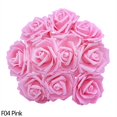 thumbnail image 1 of Rosa Artificial de espuma con varilla para decoración del hogar, 10/20/25/30 piezas, 8cm, ramo de decoración de boda de Arte de flores falsas para interior, 1 of 4
