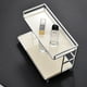 thumbnail image 5 of Estante para vasos de agua de mesa de cocina, pequeño estante de almacenamiento, estante para cosméticos de baño, estación de trabajo para baño y inodoro, estante de láminas de acrílico, marco de hier, 5 of 6