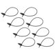thumbnail image 1 of FUTUREORYY 8Ud Ataduras Para Plantas De Silicona Resistentes Para Jardín Color Negro Reutilizables, 1 of 8