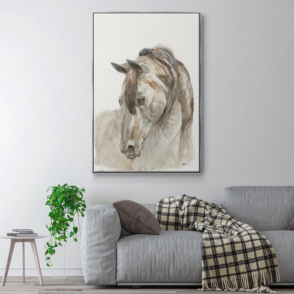 Dream with Me Framed Premium Gallery Wrapped Canvas - Ready to Hang - 17 x 25 - Silver Floating Frame