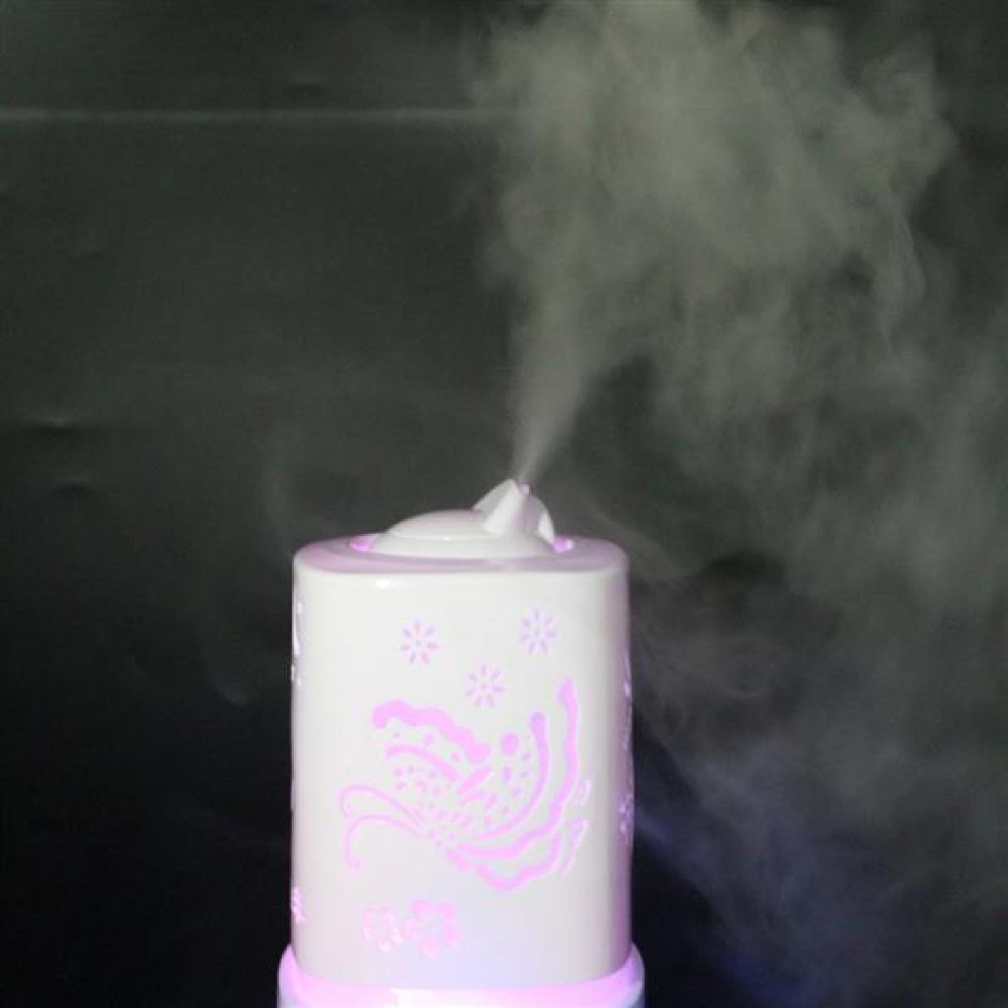 Supersonic Wave Mini Night Light Humidifier Fragrance Diffuser