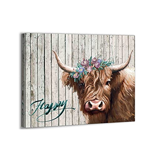 Highland Cow Christmas Gifts Tags Pack of 8 by Curiosity Crafts 