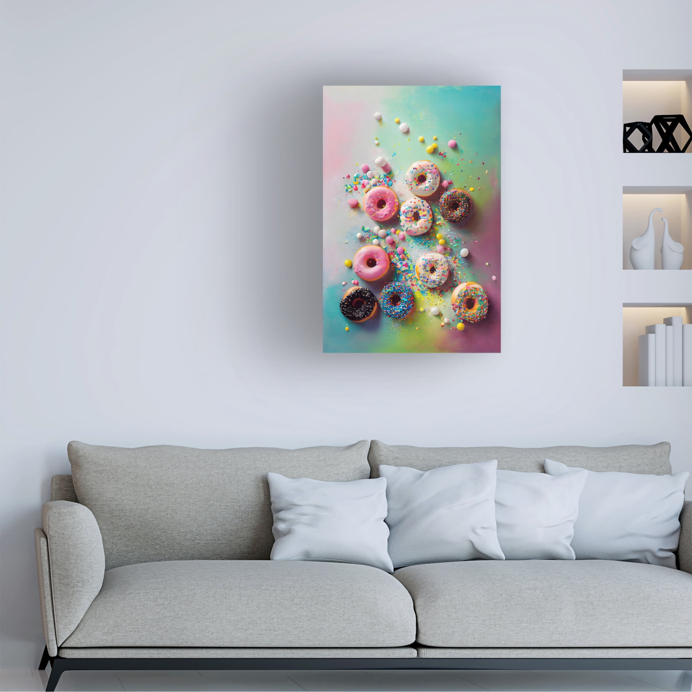 Treechild 'Delicious Donuts' Canvas Art