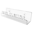 thumbnail image 1 of YLLSF Now Playing Acrylic Vinyl Record Shelf- Stylish Wall Mount for Albums, CDs, transparent, 1 of 9