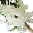 thumbnail image 4 of Wedding Corsages Wedding Flower Bride Wrist Corsages Men Boutonniere Handmade Artificial Flower Artificial Corsage for Banquet Prom Groom Un pecho Macarena Ramillete de pulsera, 4 of 8