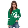 thumbnail image 4 of Kaemgyyd Toddler Baby Boy St. Patrick's Day T-Shirt Fashion Green Graphic Tee Teen Girls Long Sleeve Spring Top 3-14 Years, 4 of 5