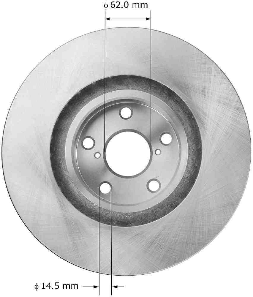 Bendix PRT5937 Premium Brake Rotor