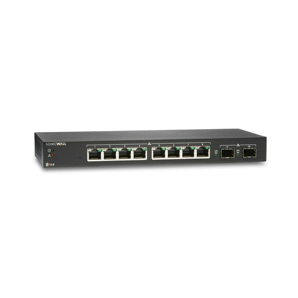Conmutador de seguridad de red SonicWall SWS12-8 02-SSC-2462