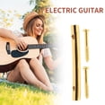thumbnail image 3 of Sywqhk Barra de tensión de retención de cuerdas de guitarra eléctrica de hierro de 45 mm con tornillos (dorado) Sywqhk Alta Calidad, 3 of 6