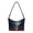 Forest Deer Floral Print, variant on Zipper Closure Shoulder Purse for Work, Watercolor Palm Tree & Plumeria Print Lightweight Underarm Tote Bag PU Leather Underarm Sling Bag for Women