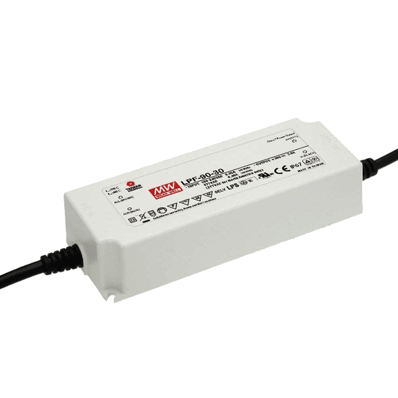 LPF-90-36 | ENCLOSED SWITCHING LED DRIVER 36V 2.5A 90W