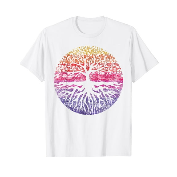 Outdoor Wildlife Nature Tree Leaves Forest White T-Shirt Cotton Tee