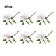 thumbnail image 4 of 6 Piezas Flores Artificiales Billuyoard Lirio Blanco Rosa HA084319-05, 4 of 6