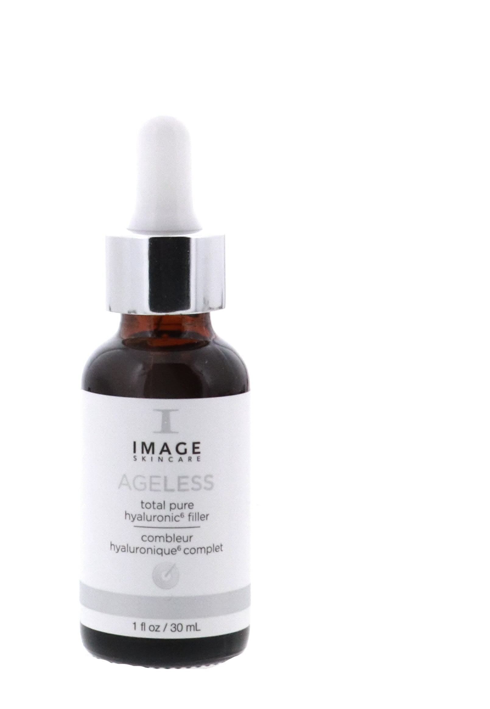 IMAGE Skincare, AGELESS Total AKF18 Pure Hyaluronic 6 Filler, Facial Hydration Serum, Fill in Look of Fine Lines and Smooth Appearance of Wrinkles, 1 fl oz