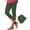 Army Green, variant on Summer Yoga Leggings For Women High Waisted Solid Color Capris Mesh Splicing Slim Fitting Yoga Gym Pants Black S-3XL