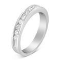 thumbnail image 4 of 14K White Gold 0.50ct TDW Round Diamond Band (H-I,I1-I2), 4 of 7