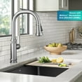 thumbnail image 3 of KRAUS Allyn Industrial Pull-Down Single Handle Kitchen Faucet in Spot-Free Stainless Steel, 3 of 7