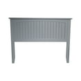 thumbnail image 5 of AFI Nantucket Full Solid Wood Panel Headboard with Attachable Charger, Grey, 5 of 6