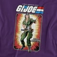 thumbnail image 2 of G.I. Joe T-Shirt Lady Jaye Card Unisex Graphic Tee For Men & Women, 2 of 7