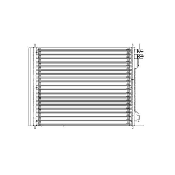 A/C Condenser Fits select: 2008-2014 FORD ECONOLINE